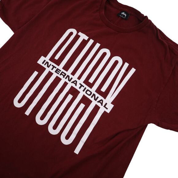 Stussy International Spellout Graphic T Shirt - Picture 2 of 8